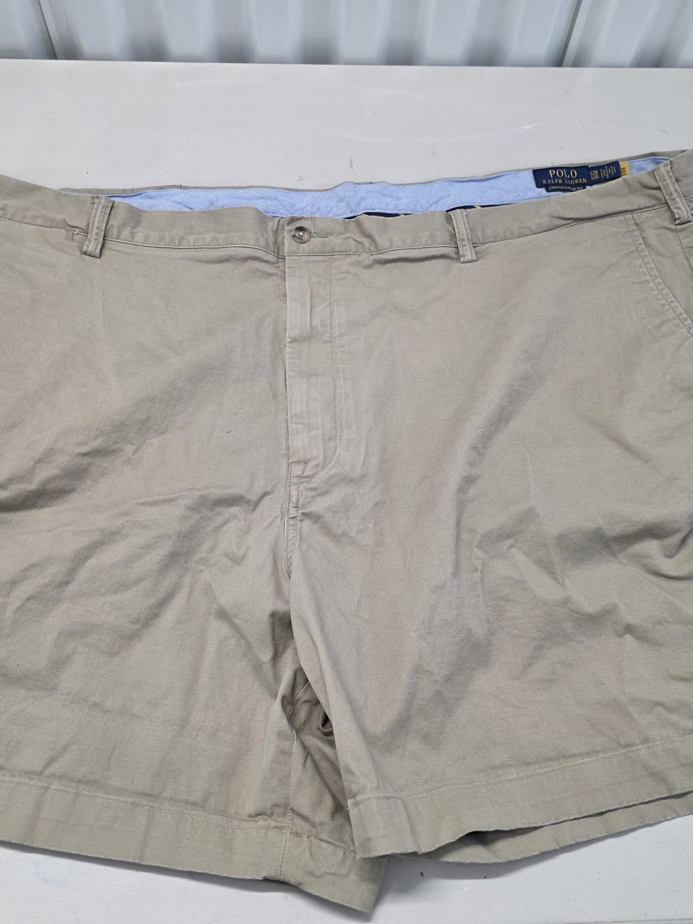 Polo Ralph Lauren Stretch Classic Fit Chino Khaki Shorts Men's Size 52B